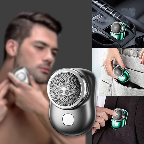 Tragbarer Mini-Elektrorasierer - USB-wiederaufladbar, Ganzkörper | RAZOMATIC