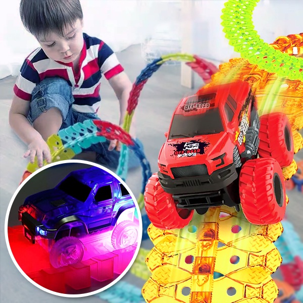 Lichtschiene mit Auto | LUMITRACK