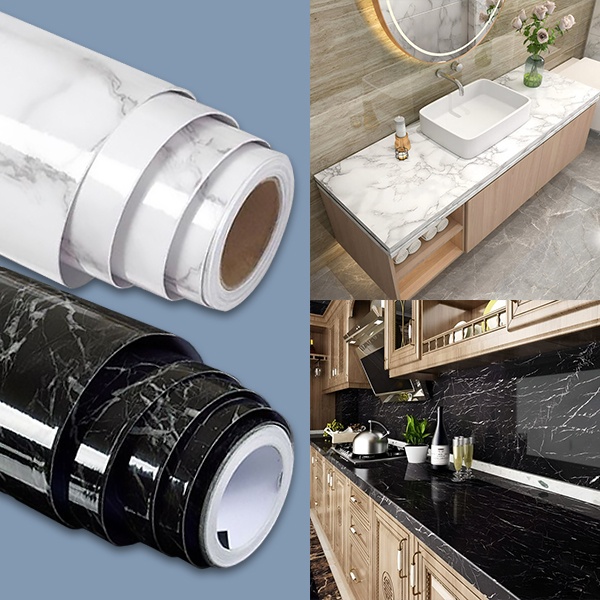 Selbstklebende Folie in Marmoroptik (45 cm x 300 cm) | MARBLEEX