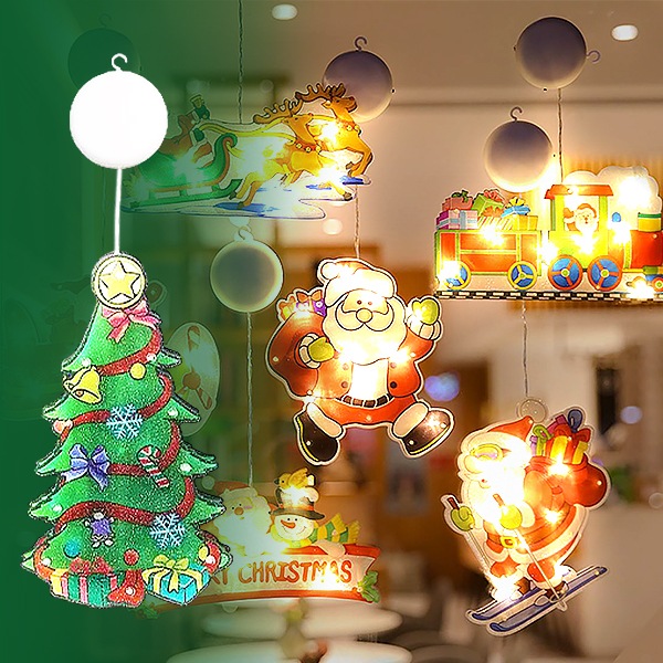 Weihnachtliche Hängelampe (4 Stück) | MERRYLIGHTS