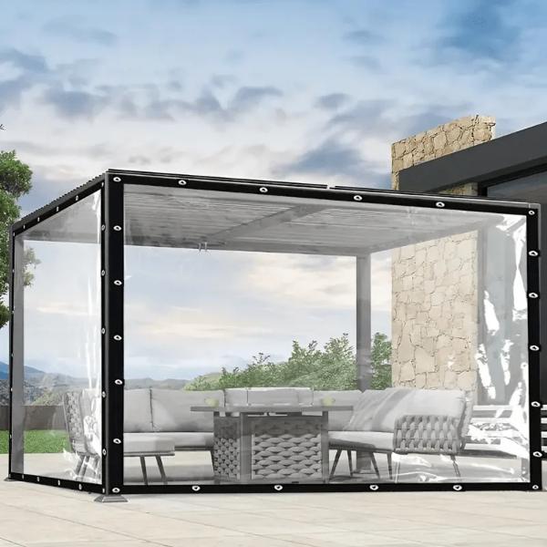 Terrassenabdeckung - Aufbau in 5 Minuten, ohne Bohren | COVERKA