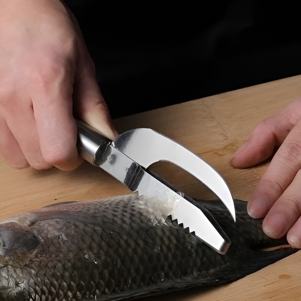 Fischentschupper aus Edelstahl | FISHBLADE